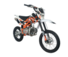 Питбайк KAYO BASIC TT125EM 17/14 KRZ (механ. сцепл., эл. стартер) Черно-оранжевый