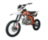 Питбайк KAYO BASIC TT125EM 17/14 KRZ (механ. сцепл., эл. стартер) Черно-оранжевый